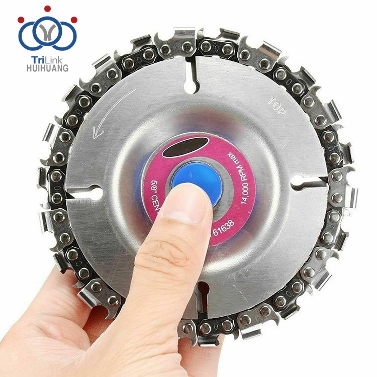 角磨机链条盘用圆锯片链条磨刀机开槽高精度磨木工工具中国木链锯片